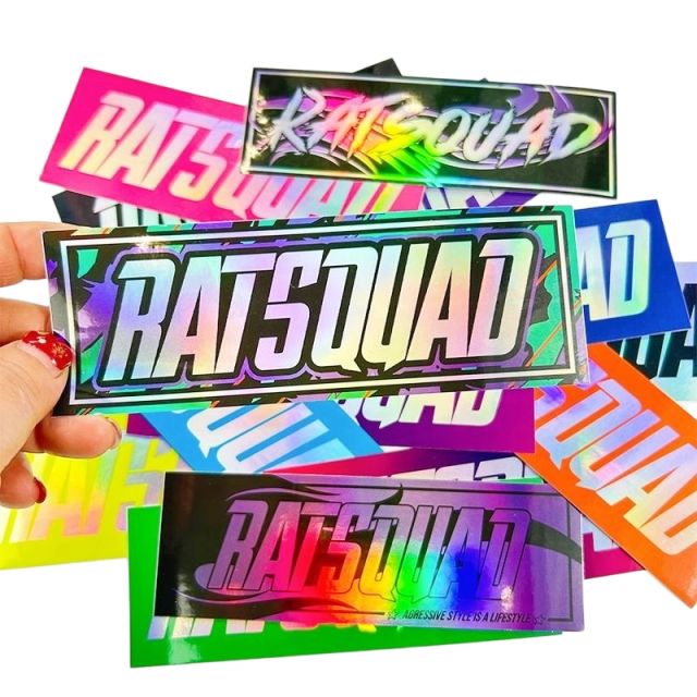 CUSTOM HOLOGRAPHIC STICKERS