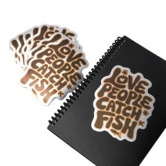 CUSTOM METALLIC STICKERS