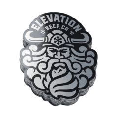 CUSTOM METALLIC STICKERS
