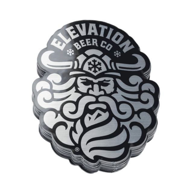 CUSTOM METALLIC STICKERS