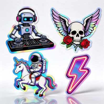 Custom Holographic Stickers