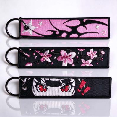 Custom Embroidery Keychains