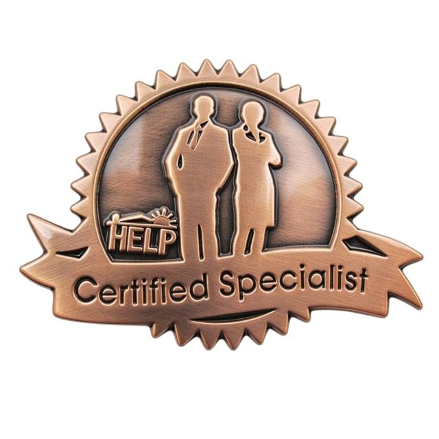 CUSTOM ANTIQUE LAPEL PINS