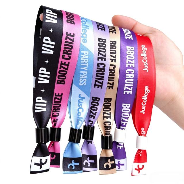 Custom Sublimation Printed Cloth Wristbands