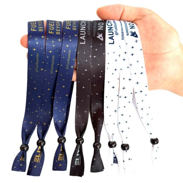 Custom Sublimation Printed Cloth Wristbands