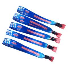 Custom Sublimation Printed Cloth Wristbands