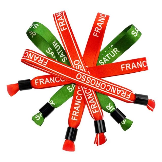 Custom Sublimation Printed Cloth Wristbands