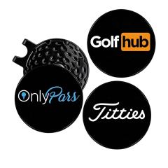 Semi-Custom Golf Hat Clips