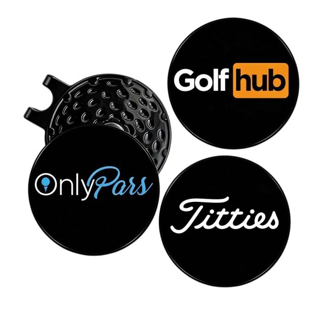 Semi-Custom Golf Hat Clips