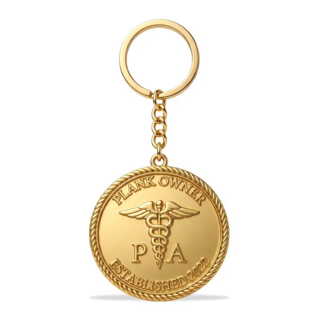 Custom Shiny Keychains (no color)