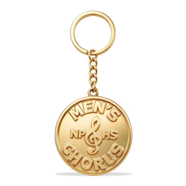 Custom Shiny Keychains (no color)