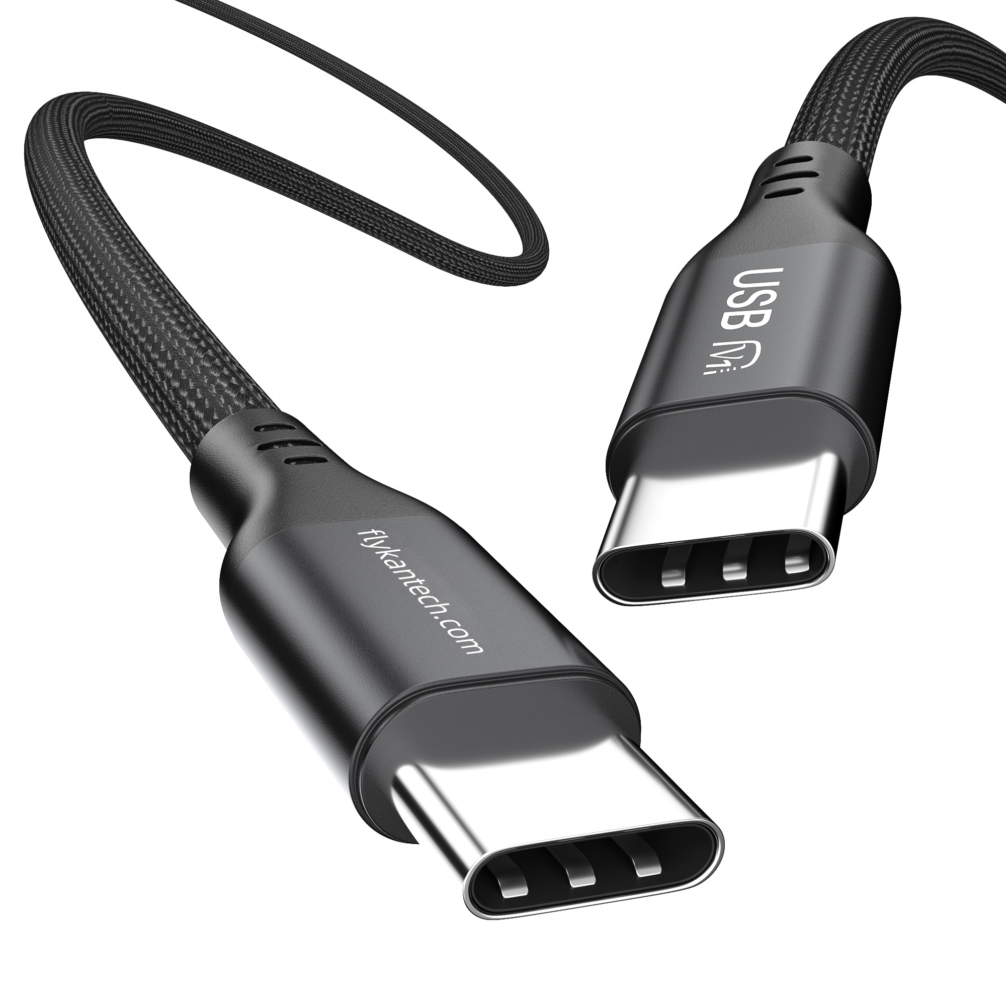 flykantech.com Кабель быстрой зарядки USB Type-C для компьютера 240 Вт PD3.1