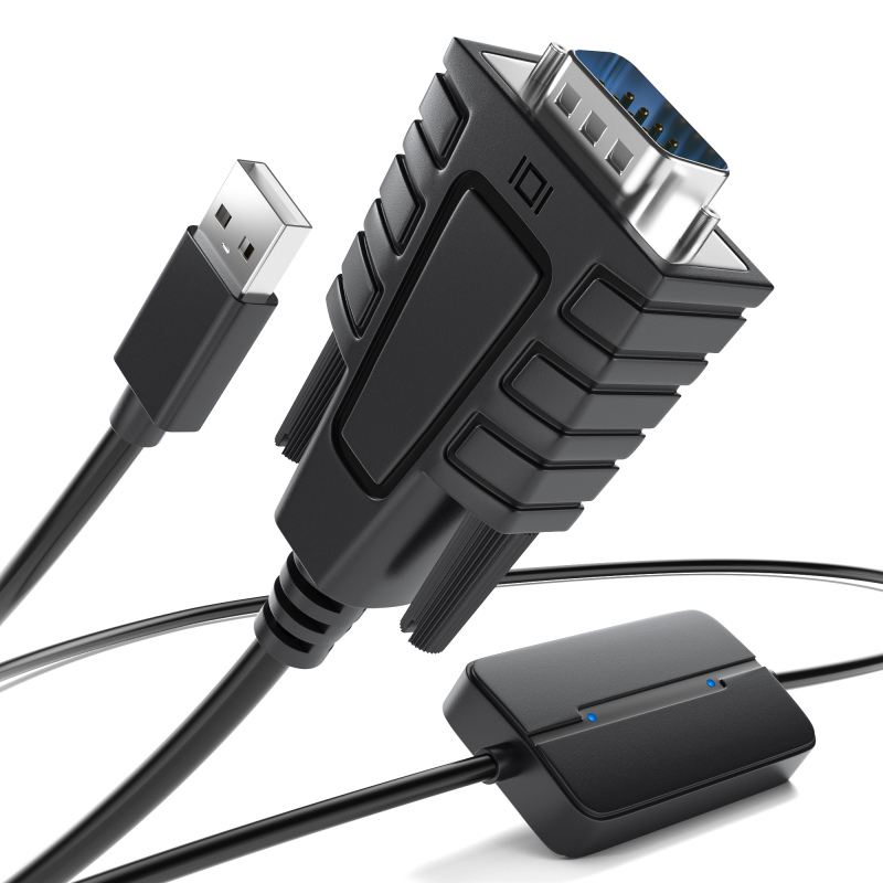 USB232A-C | Adattatore convertitore USB a seriale con 2 LED di monitoraggio