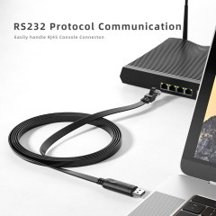 U2RJ45-A |  Cable de 1,8m Rollover para Consola Cisco - USB a RJ45