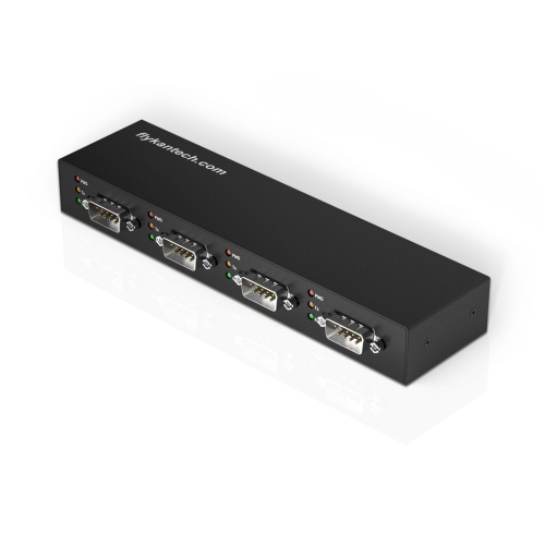 4XRS232 | 4-Port USB to DB9 RS232 Serial Adapter