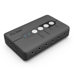 U2AUDIO7-1 | Tarjeta de Sonido 7.1 USB Externa Adaptador Conversor Puerto SPDIF Audio Digital Óptico Aptel