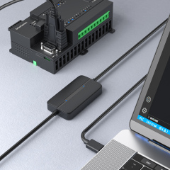 USB232A-C | Adattatore convertitore USB a seriale con 2 LED di monitoraggio