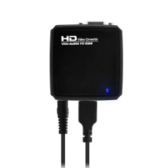 HD2V04 | Adaptador Conversor de Vídeo HDMI a VGA HD15 - Cable Convertidor