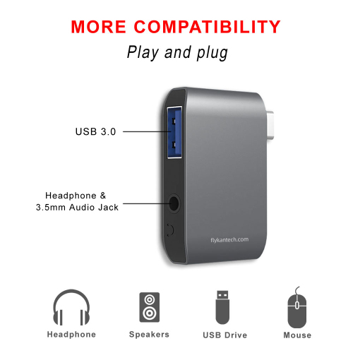 U3AU001 | Carte son Stéréo Externe USB-C