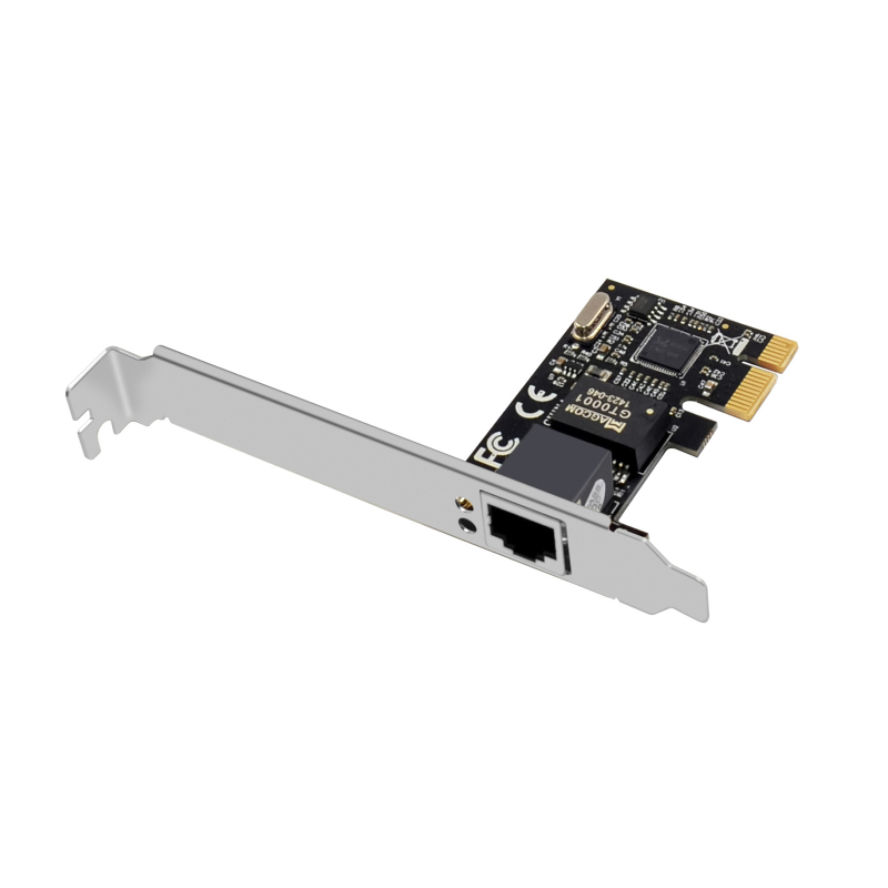 PCIE-NET100 | Carte Réseau PCI Express à 1 port Gigabit Ethernet