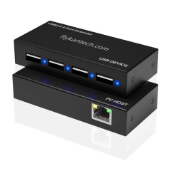 NT100 | 4-портовый USB 2.0-удлинитель по кабелю Cat 5