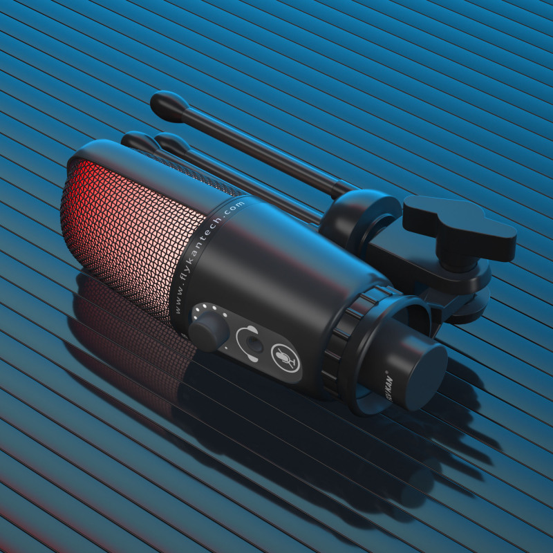 ME3 | USB-Tischmikrofon mit RGB-LED