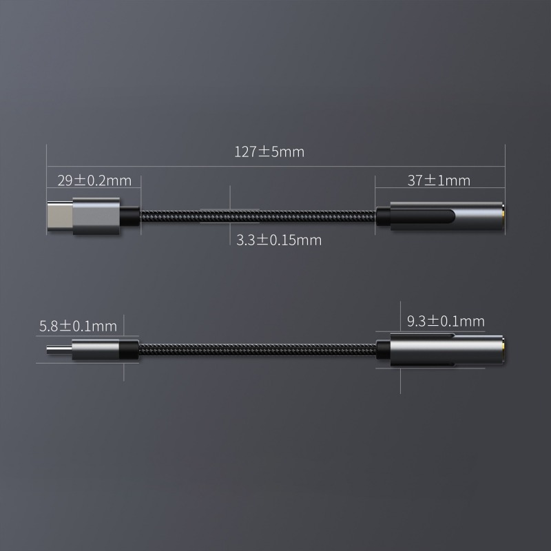 UCAU21988-I USB C 转 3.5mm 音频适配器