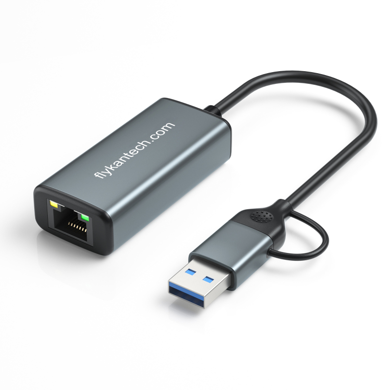 Convertisseur USB A/C vers Ethernet 2,5G - LAN-UC8155