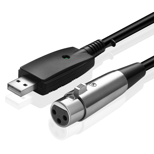 USBXLR-P1 XLR to USB Interface Cable