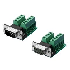 RS232-CV45-I | DB9-Stecker / DB9-Buchse Adapterplattenanschluss