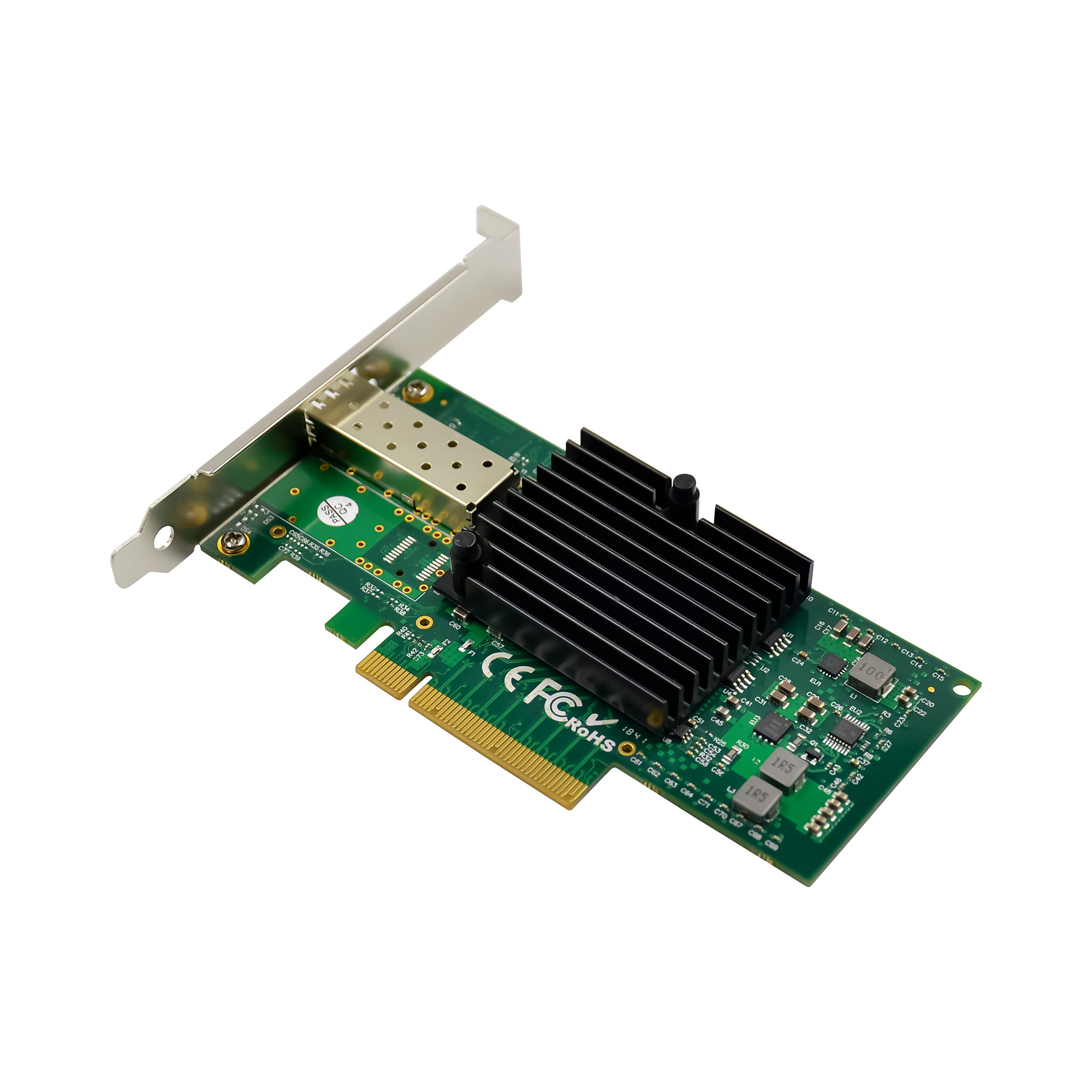 PEX10GSFP-7211 | 1ポートPCIe 10GオープンSFP+ネットワークカード - インテル82599EN