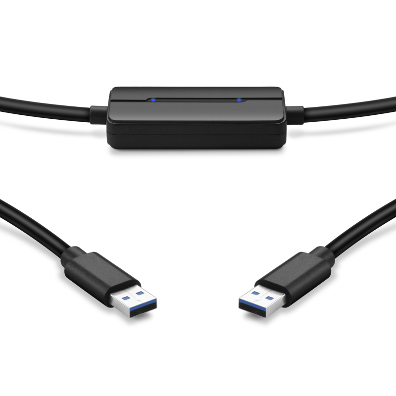 U3TRAN-2 | Câble de Transfert de Données USB 3.0 pour Mac et Windows, 2m