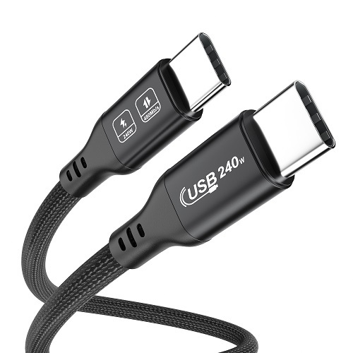 Cable de carga UC240-U2 USB-C PD3.1 de 240 W