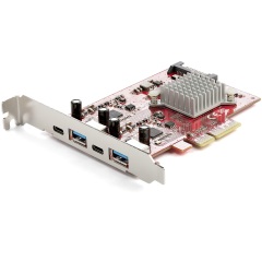 PCIE-2A2C-10G 4ポート 10Gbps PCIe 拡張カード - 2x USB-C & 2x USB-A ポート (USB 3.2 Gen 2)