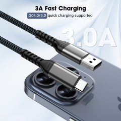 UC1060-B100 | 10Gbps USB-C to C Cable with 60W PD