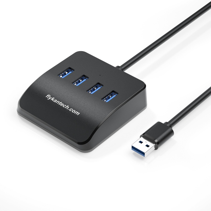 USB3-BUH4AL | USB3.0 4-Port HUB with USB-C & RGB Effects