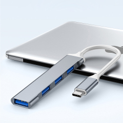 BUH213 | Hub USB3.0 de 4 Puertos con Cable Integrado