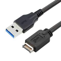 USB32-AE-50 | USB 3.2 タイプ-E  - タイプ-A アダプターケーブル