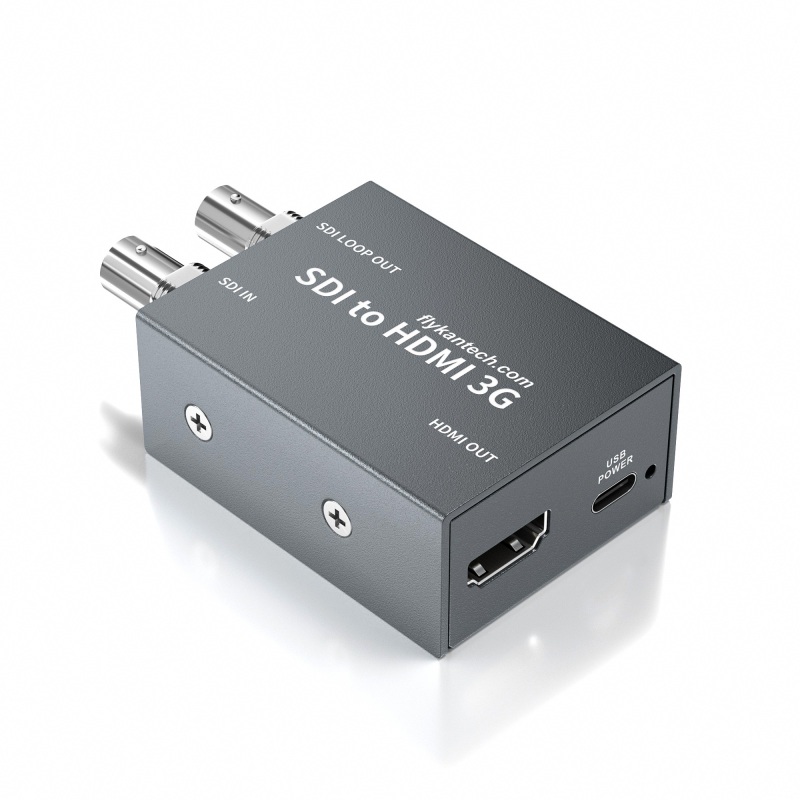 SDI2HD-II | 3G SDI에서 HDMI로 변환 어댑터로 SDI 루프 스루 출력
