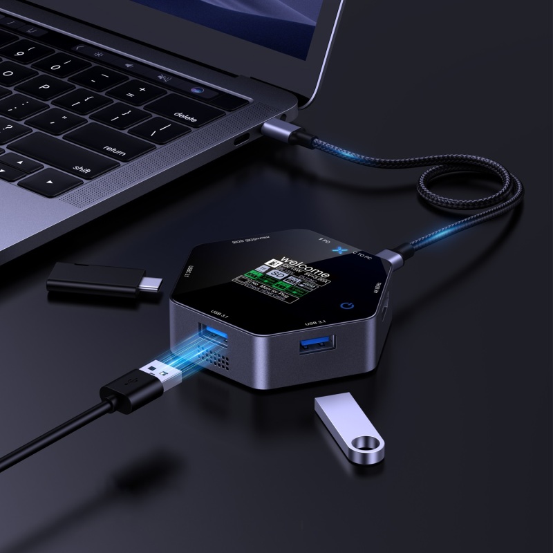 DataVision Pro 8-IN/1 USB-C マルチ機能ハブ