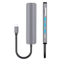 UCHUB430-71M1 | 7-In-1 USB Type-C 4K30Hz 멀티포트 어댑터