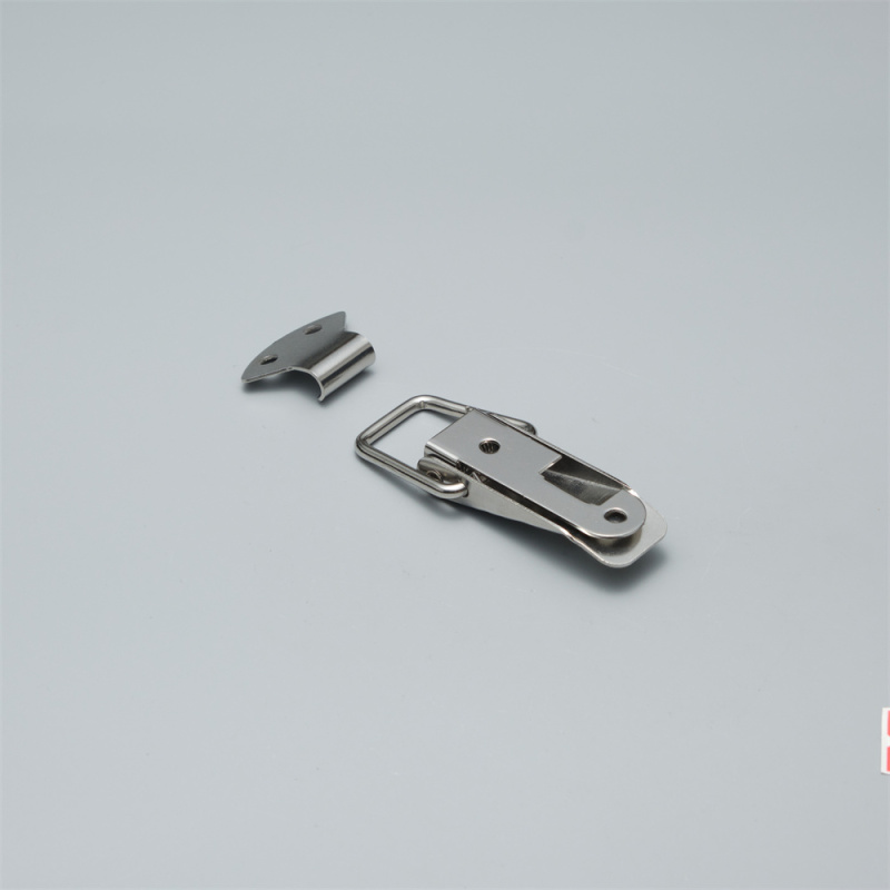 Защелка для ящиков лягушка усиленная с проушиной L=90