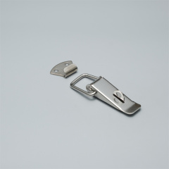 замок защелка лягушка с проушиной L=105