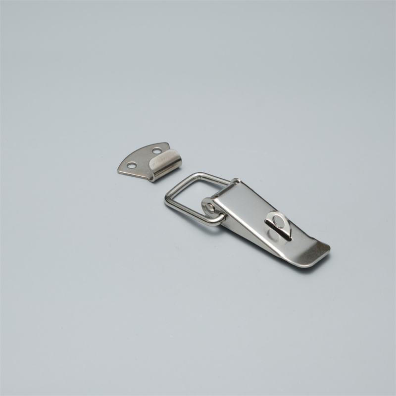 замок защелка лягушка с проушиной L=105