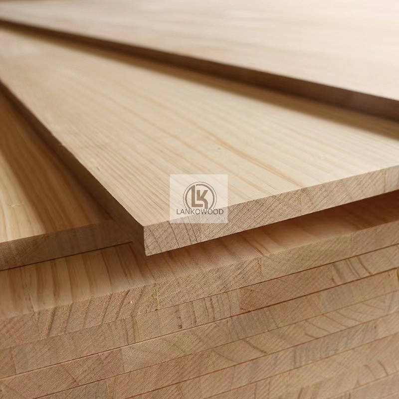 AA เกรด Pine Edge ติดกาว Board Pine Glued Panel Solid Pine Board สำหรับใช้เฟอร์นิเจอร์