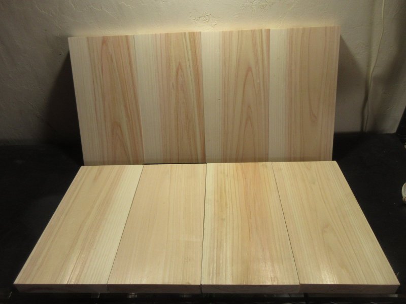 Hinoki Japanese Cypress Board Solid Honiki Board