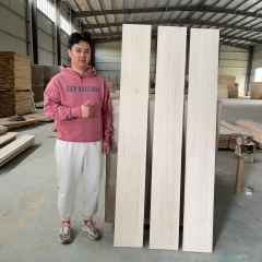 Tablones de madera de paulownia Shantong Paotong de 18 mm para la fabricación de ataúdes