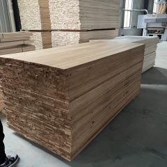 Lankowood karbonisiertes Pappelholz, kantenverleimtes Brett, karbonisiertes Brett für Möbel, Größe 18 x 1220 x 2440 mm