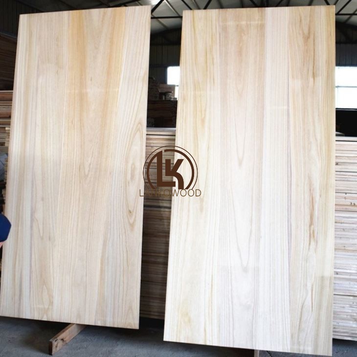 Paulownia Board Paulownia Wood Board Paulownia Edge Glued Board for Furnitures Lankowood Paulownia Panel