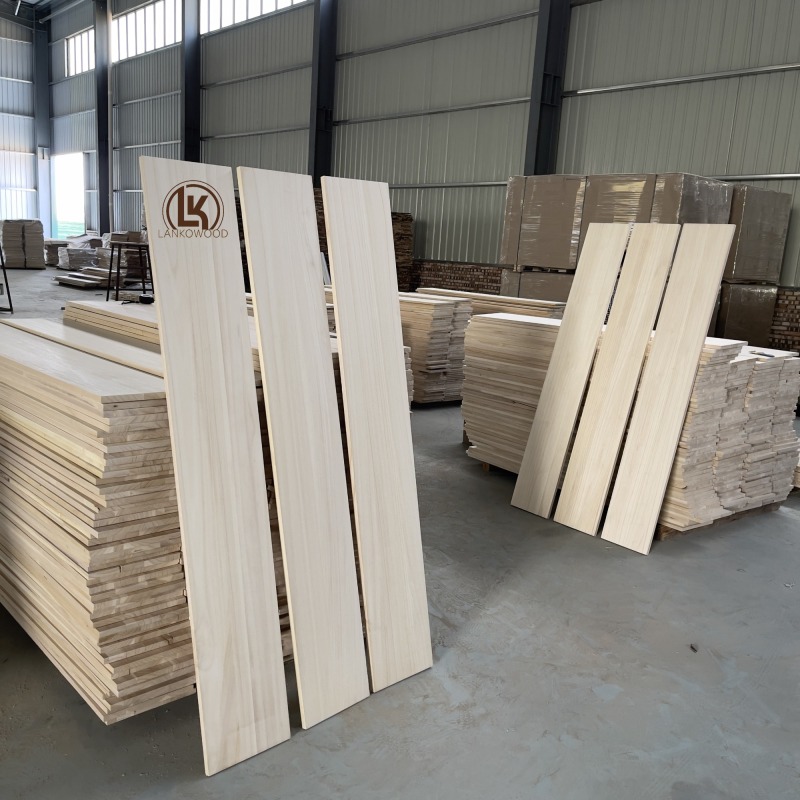 Tavole di legno di Paulownia Shantong Paotong da 18 mm per la fabbricazione di bara